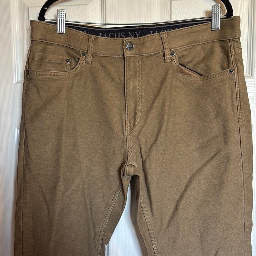 Jachs NY men’s brown straight leg jeans size 36